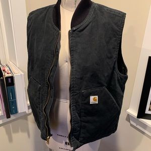 Carhartt duck canvas vest
